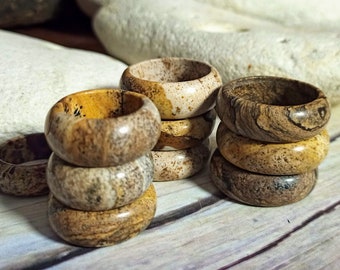 Brown Stone Ring | Etsy