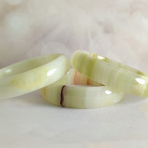 Green Afghanistan Jade bangle, Jade bracelet bangle, Serpentine bangle for women