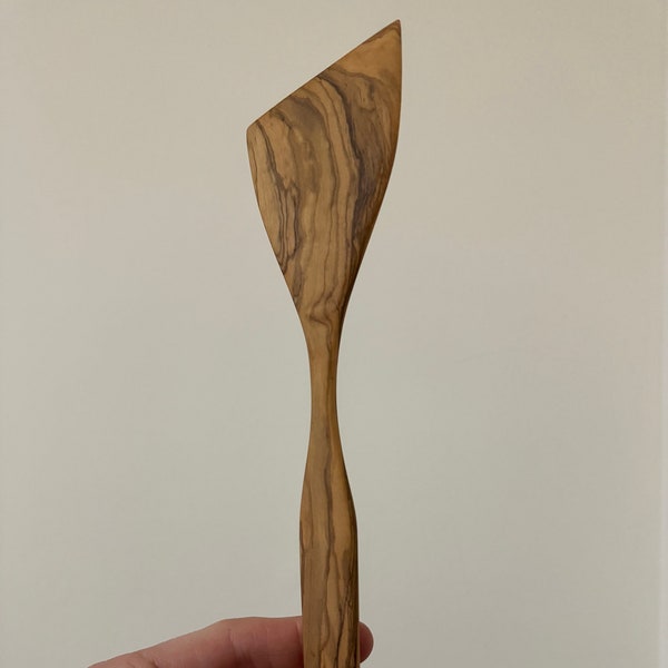 Spatule en bois d'olivier en bois d'acacia Spatule de service en bois d'acacia