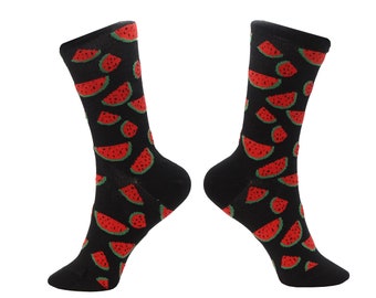 Happy socks Fruit socks Custom socks watermelon socks