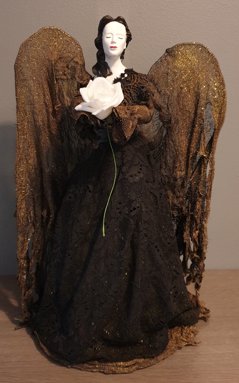 Guardian Angel sculpture powertex gift image 2