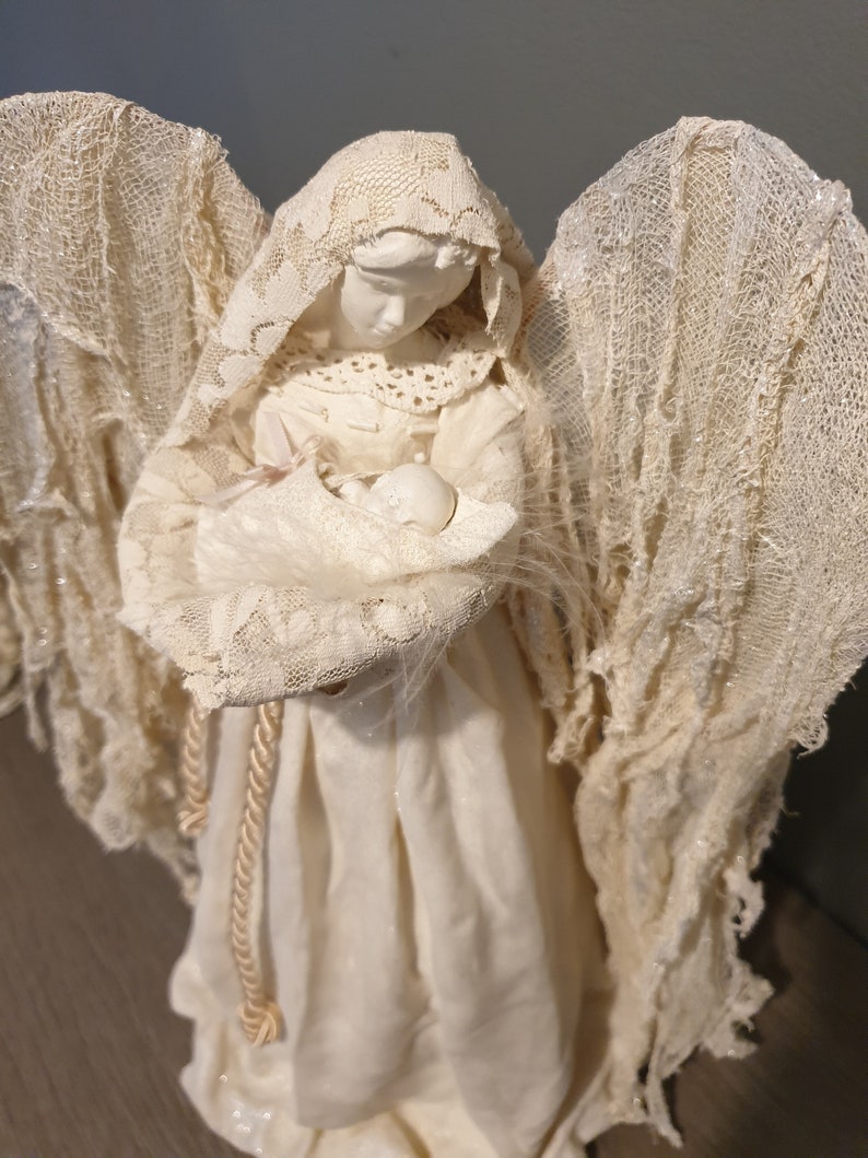 Guardian Angel sculpture powertex image 0