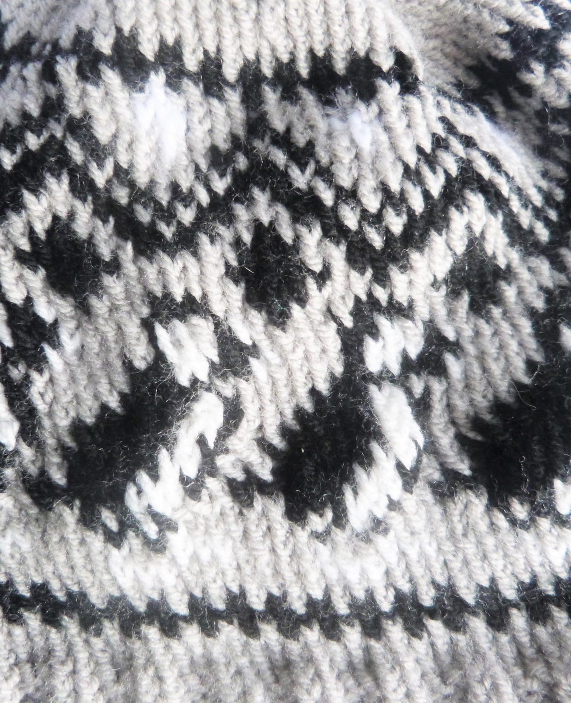 Puffin Hat PDF Knitting Pattern Fair Isle Hat Easy Knit Etsy