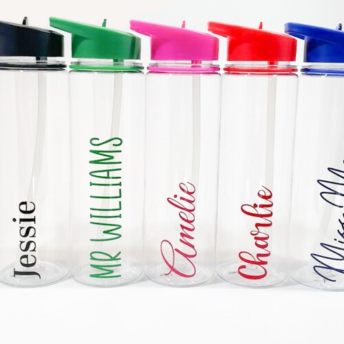Personalised Drinks Water Bottle Gift Idea Bridal Party Etsy UK