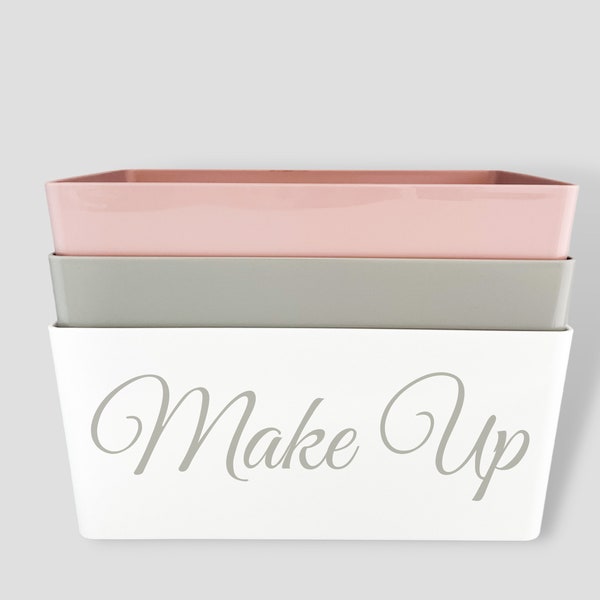 Personalised Plastic Storage Boxes - Kitchen Storage, Cleaning Products, Storage, Cleaning Caddy, Laundry Storage, Organiser, Hinching