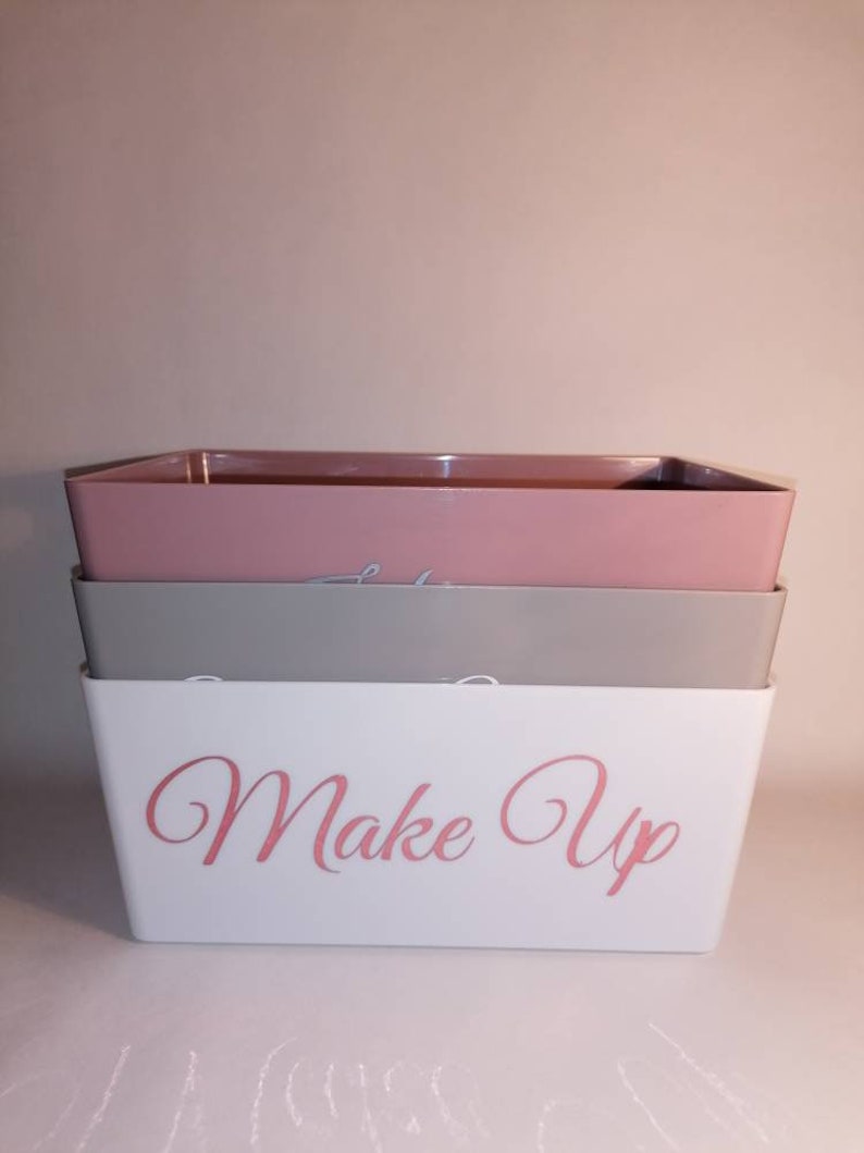 Personalised Plastic Storage Boxes Kitchen Storage Etsy