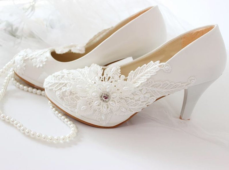 Wedding shoes bridal shoes high heel 