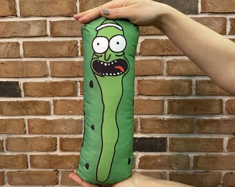 pickle rick cushion