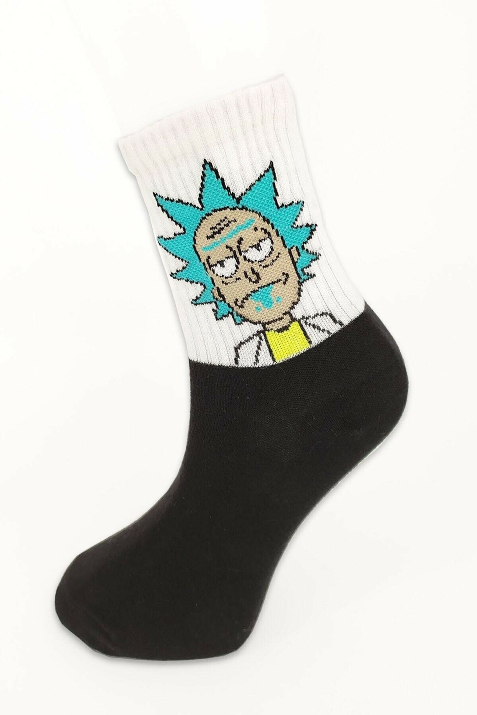 Rick and morty socks Socks Cartoon Fun socks Etsy