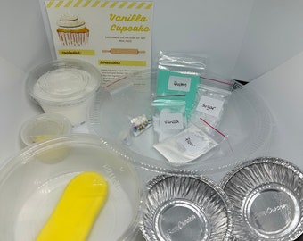 Cupcake Kit, Slime Kit, Slime Baking Kit