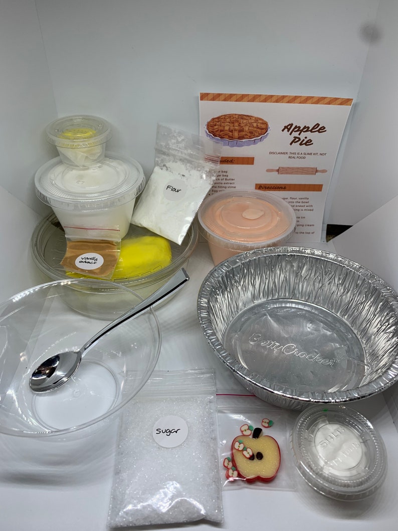 Fruit Pie Kits, Slime Kit, Slime Baking Kit image 1