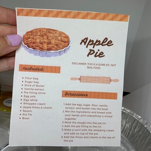 Fruit Pie Kits, Slime Kit, Slime Baking Kit image 5