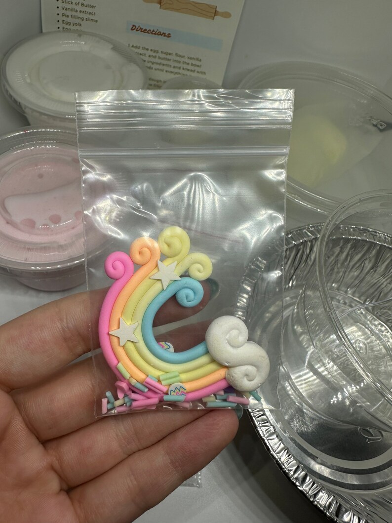 Fruit Pie Kits, Slime Kit, Slime Baking Kit Etsy