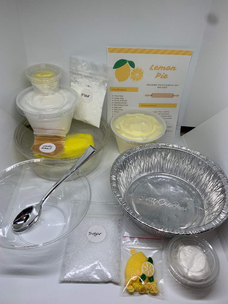 Fruit Pie Kits, Slime Kit, Slime Baking Kit image 2