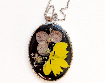 Joyería flores secas - Etsy México Joyería flores secas - Etsy México