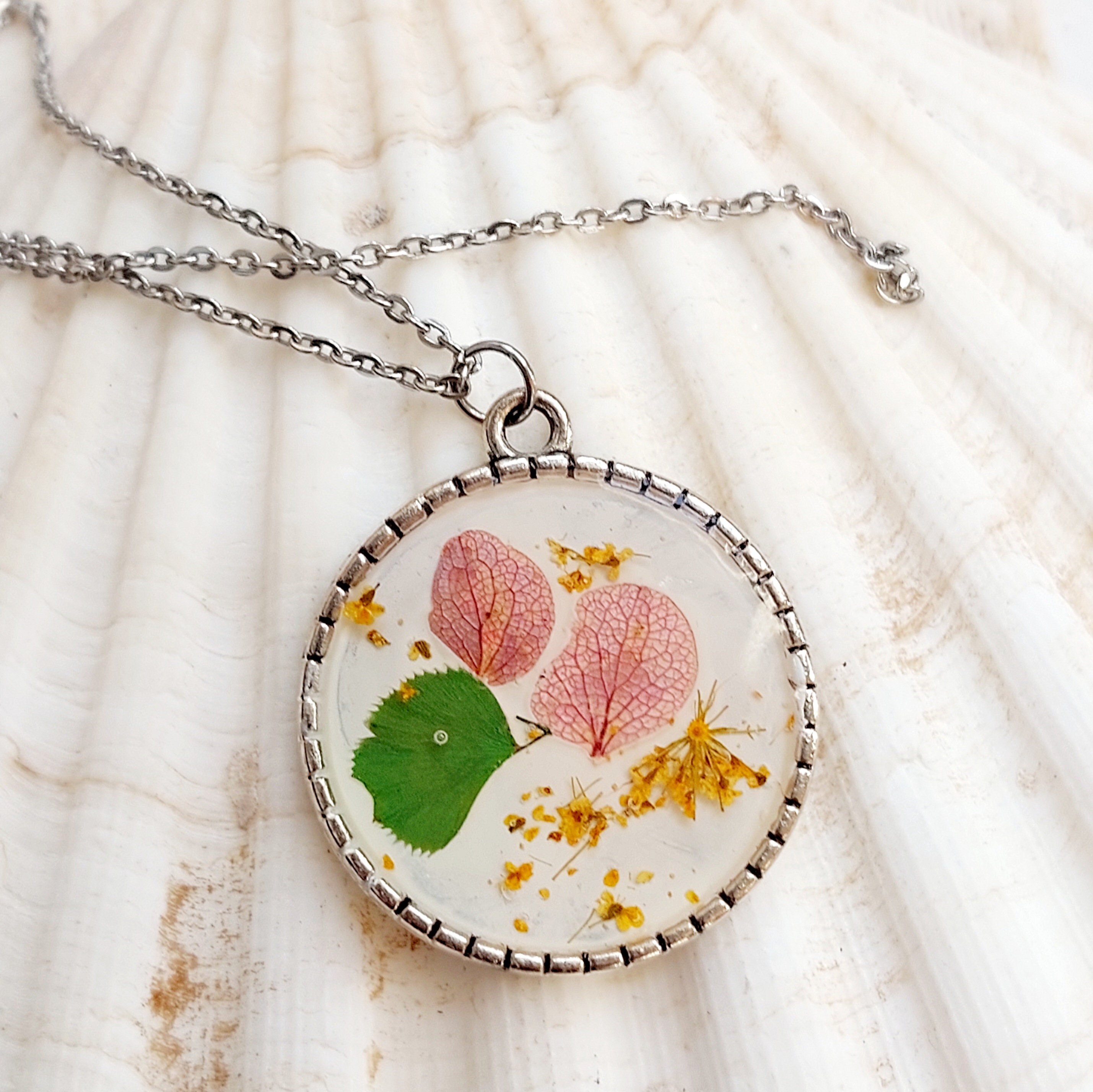 Collar de flores naturales - Etsy España Collar de flores naturales - Etsy España
