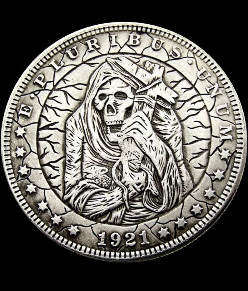 P Morgan silver Dollar BU Coin SP 1921