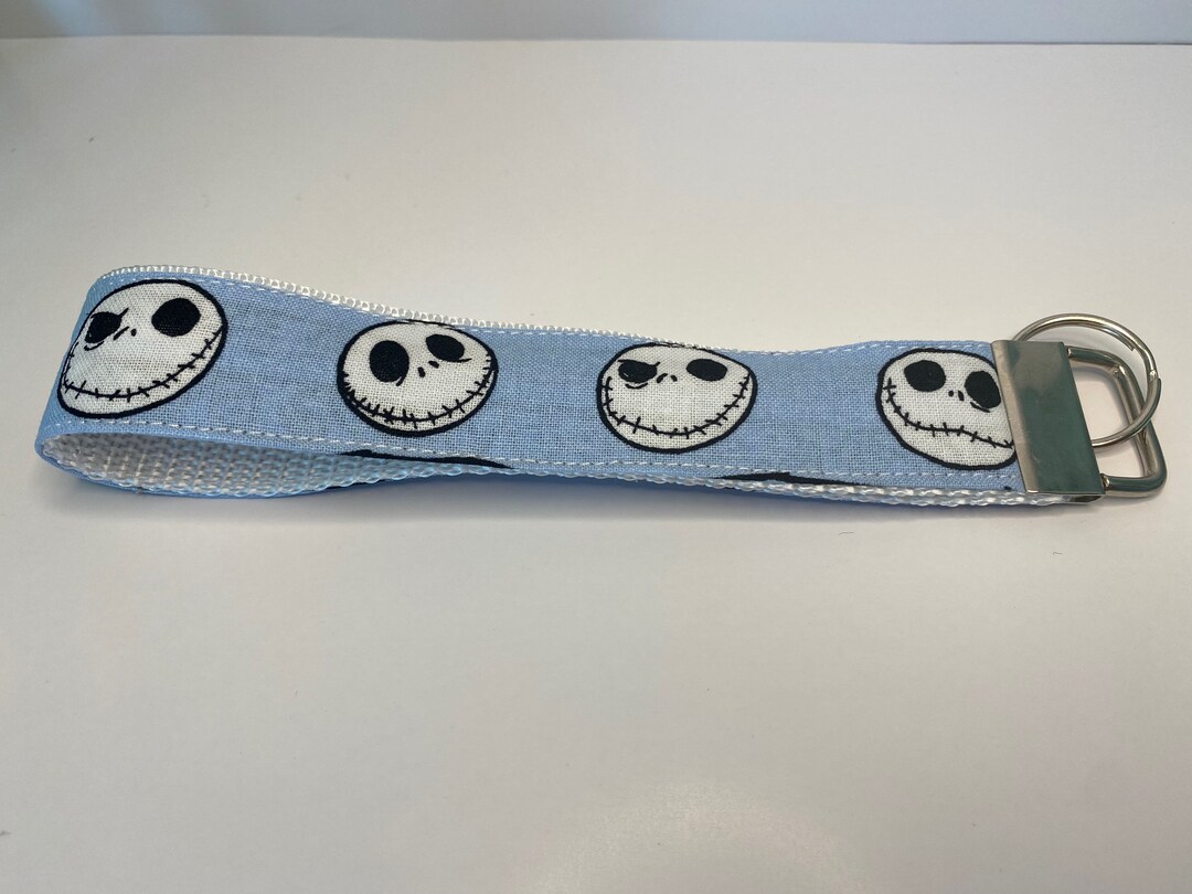 Nightmare Before Christmas Jack Skellington Lanyard Wristlet Etsy UK