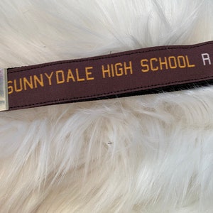 Llavero con cordón de muñeca de la escuela secundaria Sunnydale de Buffy, la cazavampiros