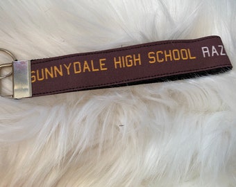 Sunnydale high school from Buffy the vampire slayer wristlet lanyard keychain