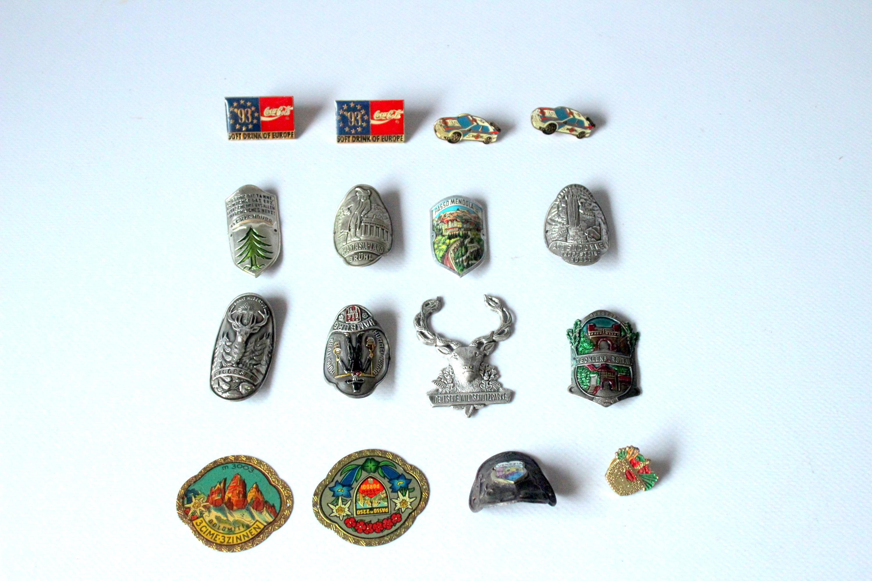 Pin's Souvenir D'Allemagne – Winklmoosalm – Ski Et Montagne – Années 60/70