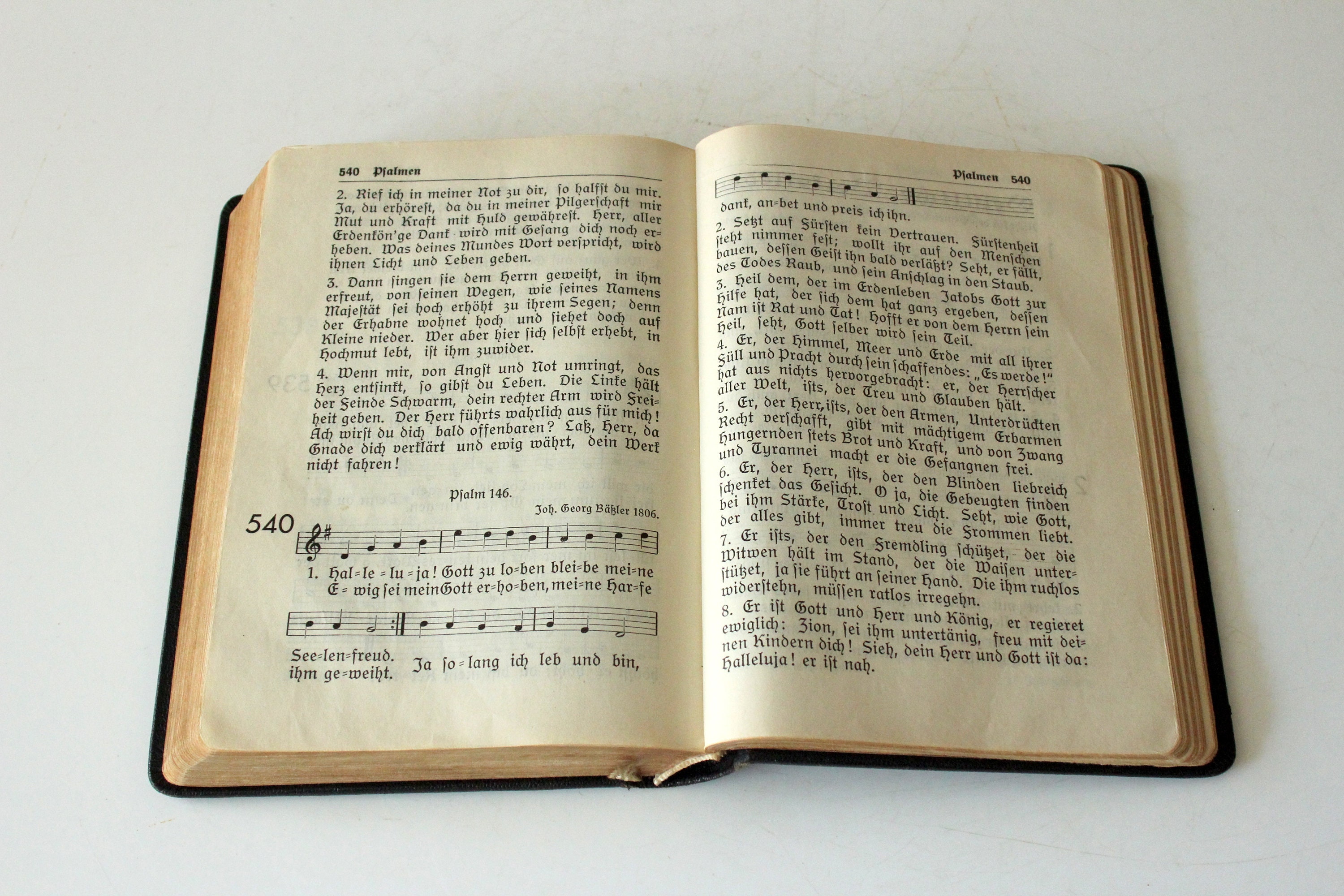 Large Antique Hymnal Evangelical Prayer Book Laudate Vintage Prayer ...