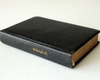Large Antique Hymnal Evangelical Prayer Book Laudate Vintage Prayer Book antique Germany
