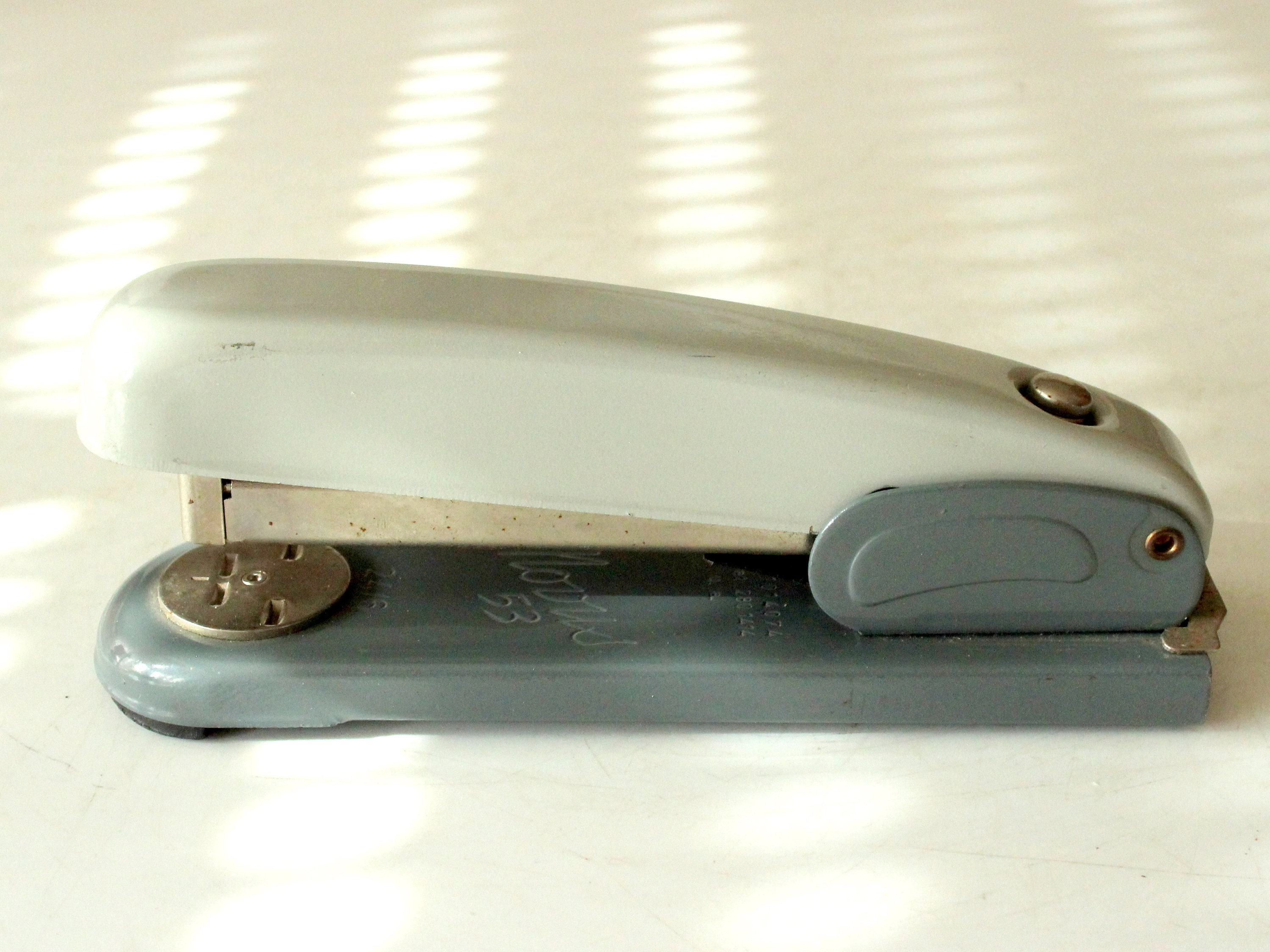 Tacker Paper Stylish Stapler Desk Paper Tacker Red Mid Century West Germany 50s 60s ...