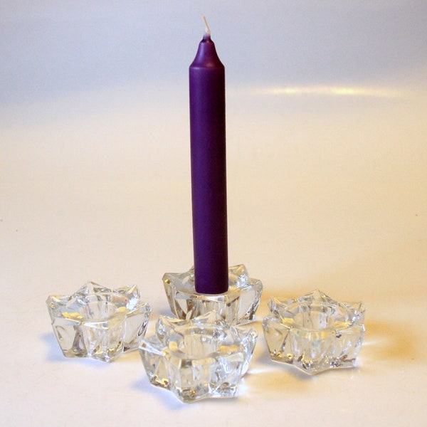 Star Advent Candle Holder Etsy
