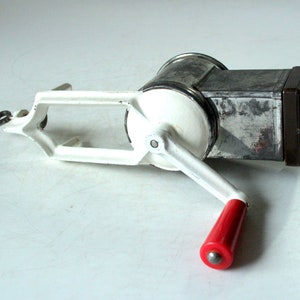 Grater kitchen grater with crank 50s 60s vintage West Germany almond mill cheese grater manual