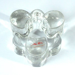 Montana Vintage Glass Teapot Warmer Medium Heavy West Germany Tealight Pot Warmer Ice Glass Teawarmer 70s Retro Kitchen