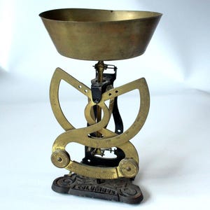 Antique scales bilateral letter scales apothecary scales vintage 1900 retro precision scales functional antique letter scales working