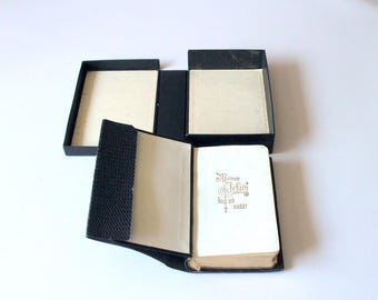 1916 - decorative antique Protestant church hymnal Vintage prayer book Prayer Book antique Germany in slipcase gift religious