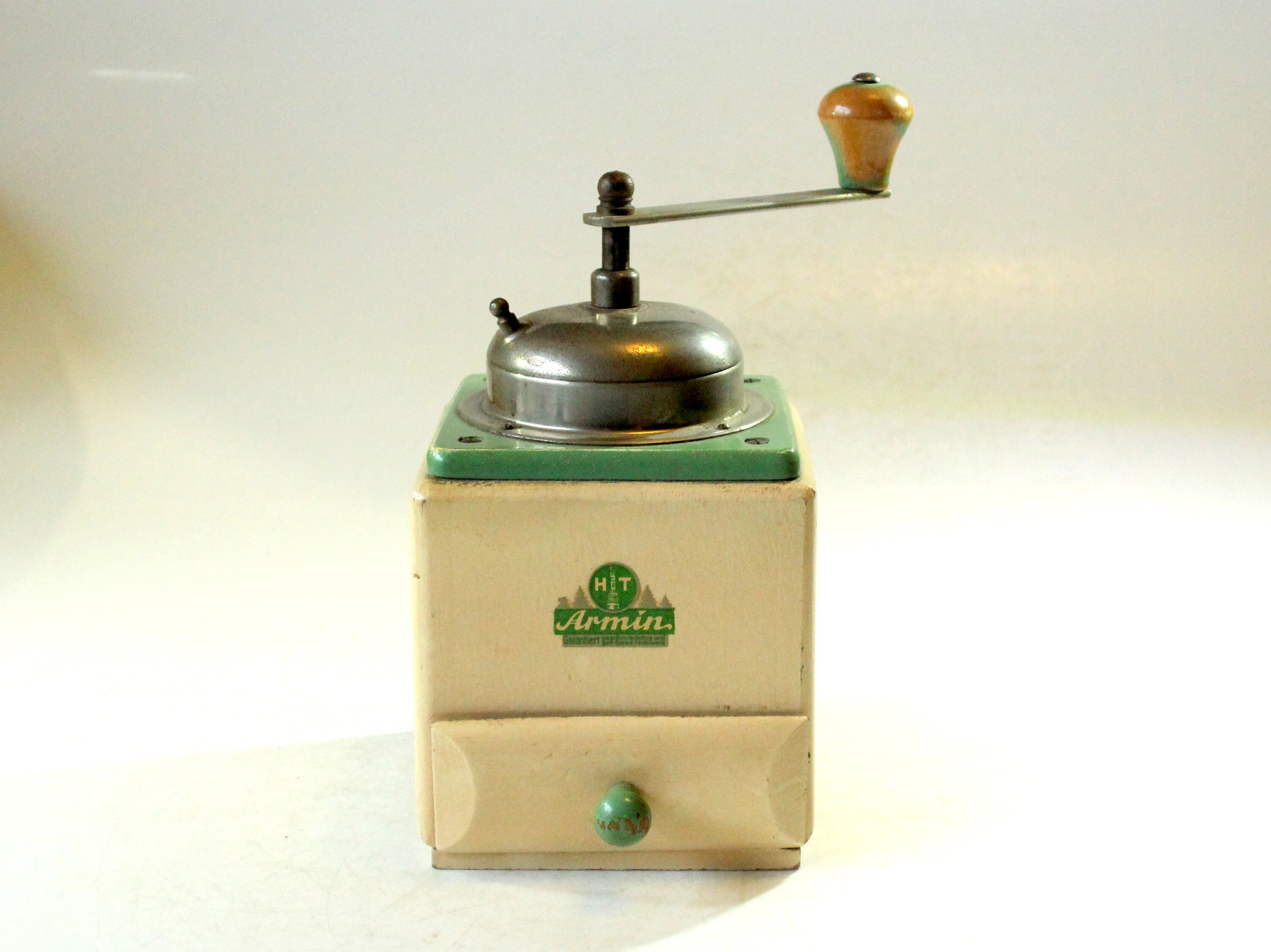 Rare Large Armin Trosser Vintage Coffee Grinder Mid Century Fully Functional Hand Crank Coffee Grinder West Germany Trosser 50s Etsy