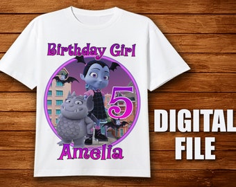 Download Vampirina Birthday Svg Etsy