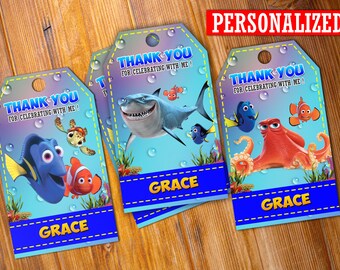 finding nemo tags etsy