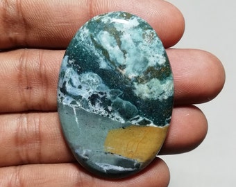 Natural Larsonite  loose cabochon  gemstone jewelry making  weight 60ct