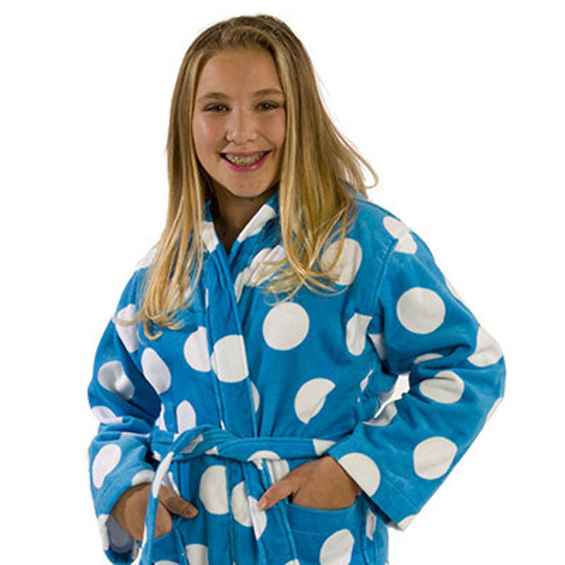 Personalized 100 Cotton Hooded Robe for Teenager and Petite Etsy