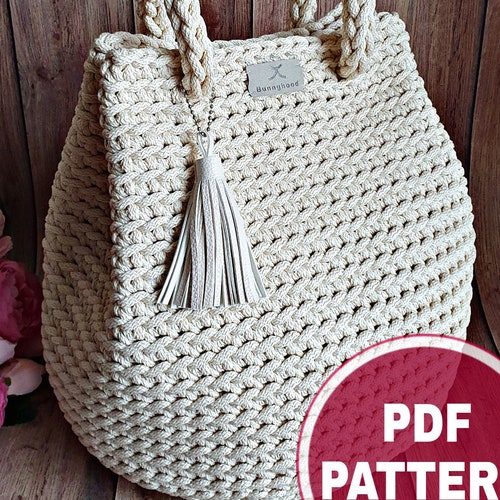 Large SIZE. PDF Crochet Patterntutorial with a Few Video - Etsy