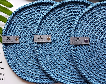 Crochet Reversible Hot Plate Mat PDF Instructions