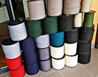 6mm Polyester Macrame Cord: DIY Crochet Rope, 8 Rolls Bulk