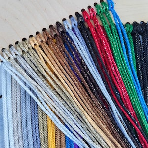 Polyester Yarn 3-6 mm With Silver or Golden Thread / Crocheting supplies / Macrame cord / Polyester yarn for DIY project / Crochet materials