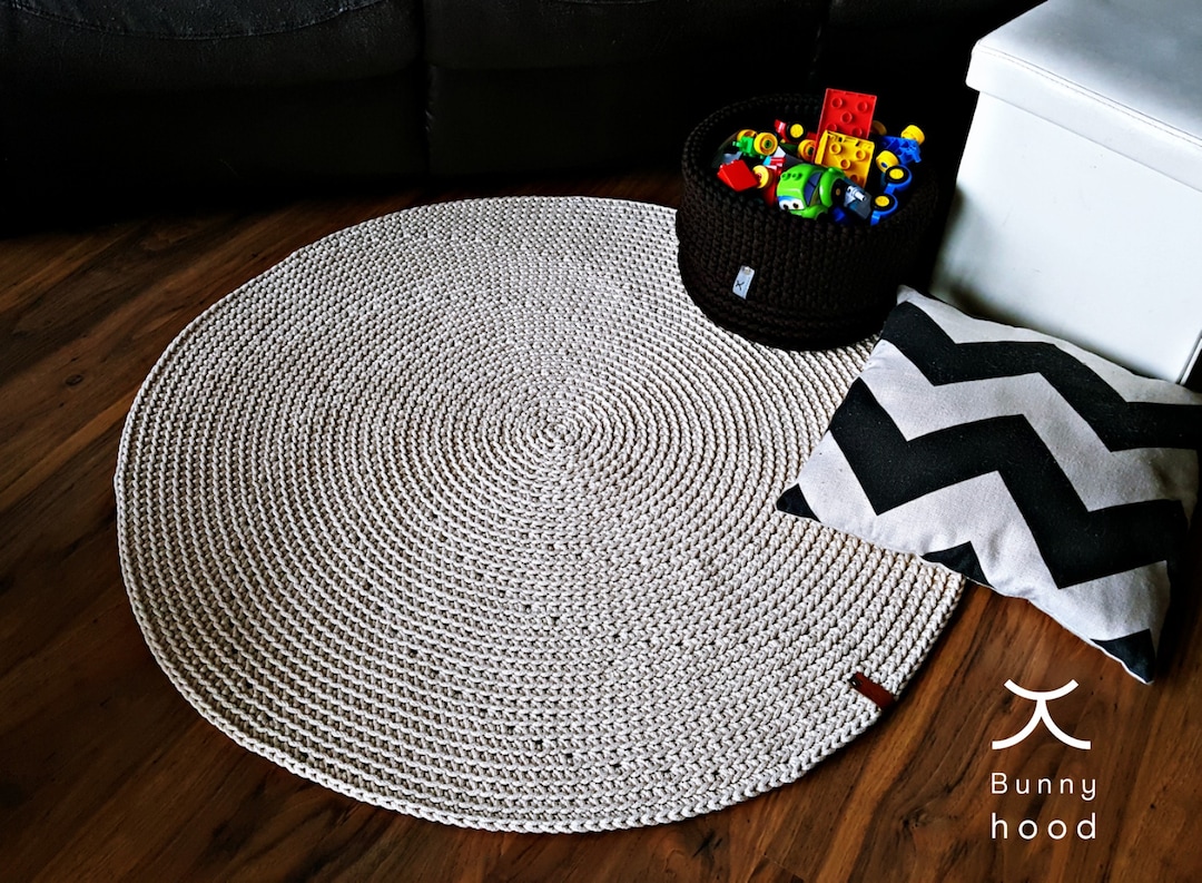 Crochet Rope Rug 