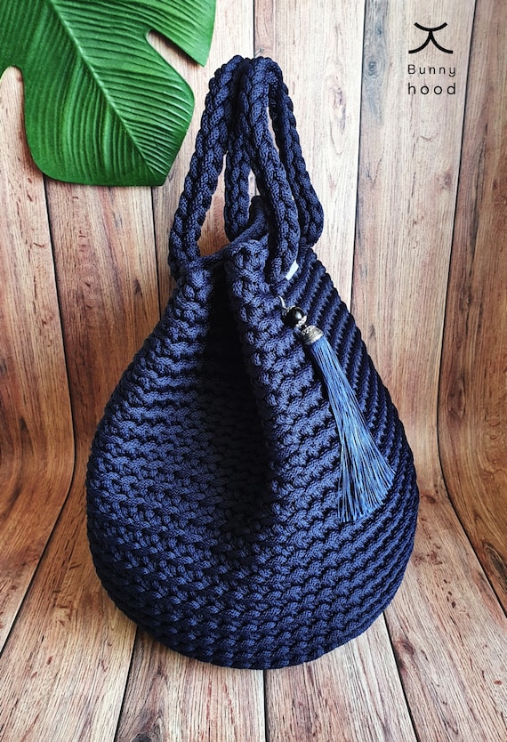 Dew drop crochet bag sales