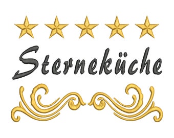 Koch Stickdatei Etsy
