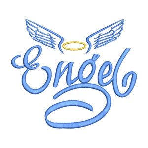 Embroidery file Engel 4 sizes 10x10 13x18, 16x26 and 20x30 cm frame
