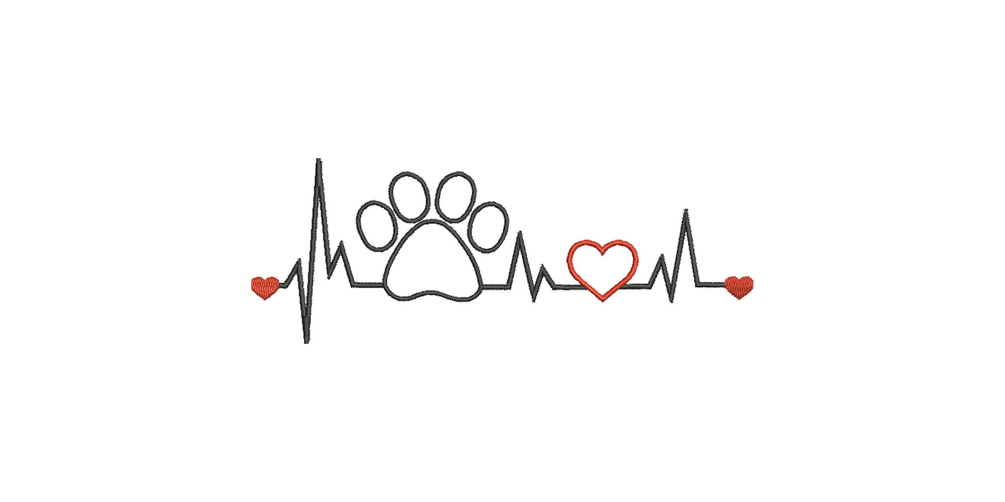 Car Stickers, Labrador Retriever Heartbeat Love Stickers Car