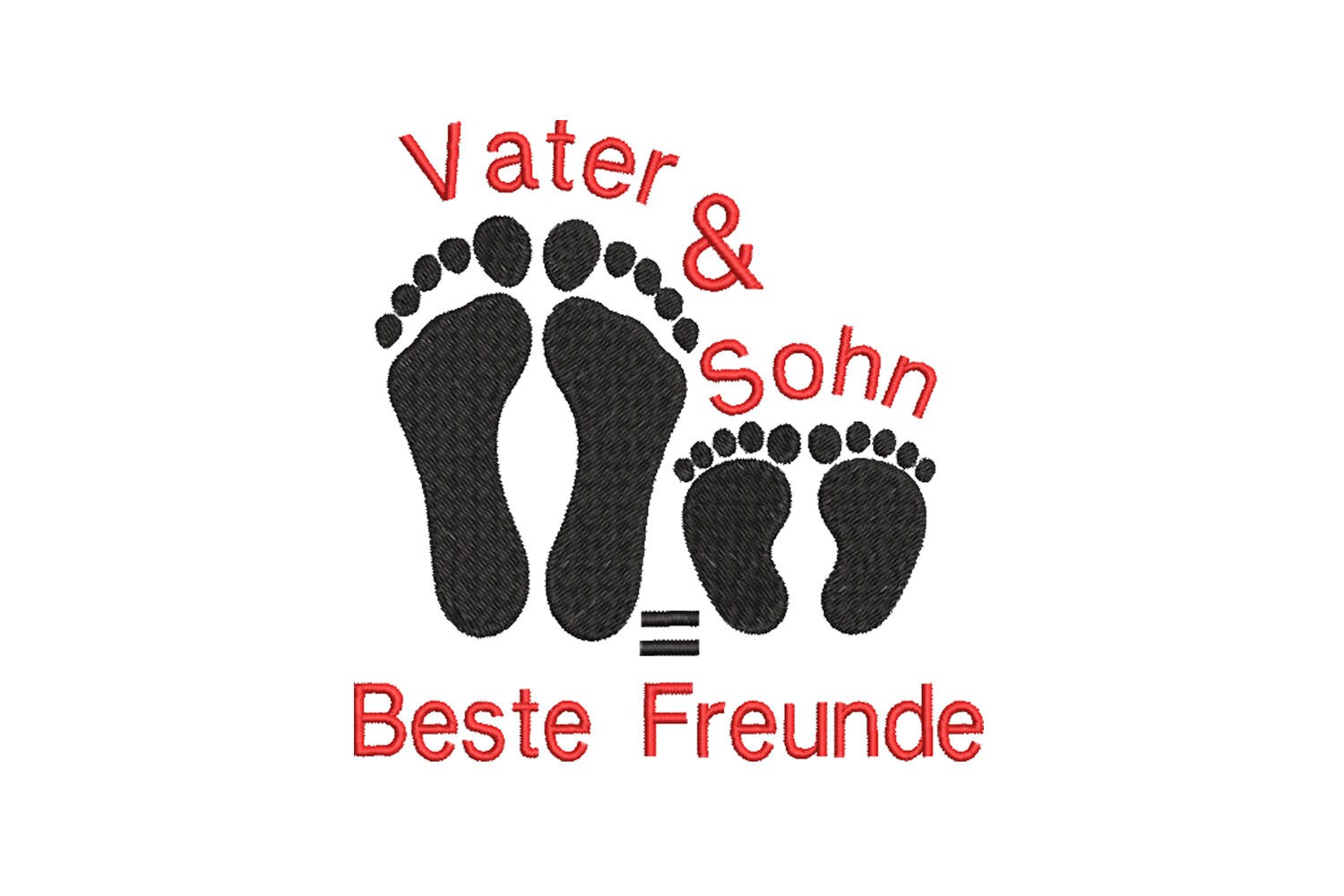 Stickdatei Vater und Sohn beste Freunde Maschinenstickerei Etsy.de