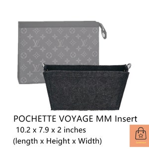 Organizer for Pochette Voyage mm insert, Pochette Voyage mm organizer, pouch insert organizer image 1