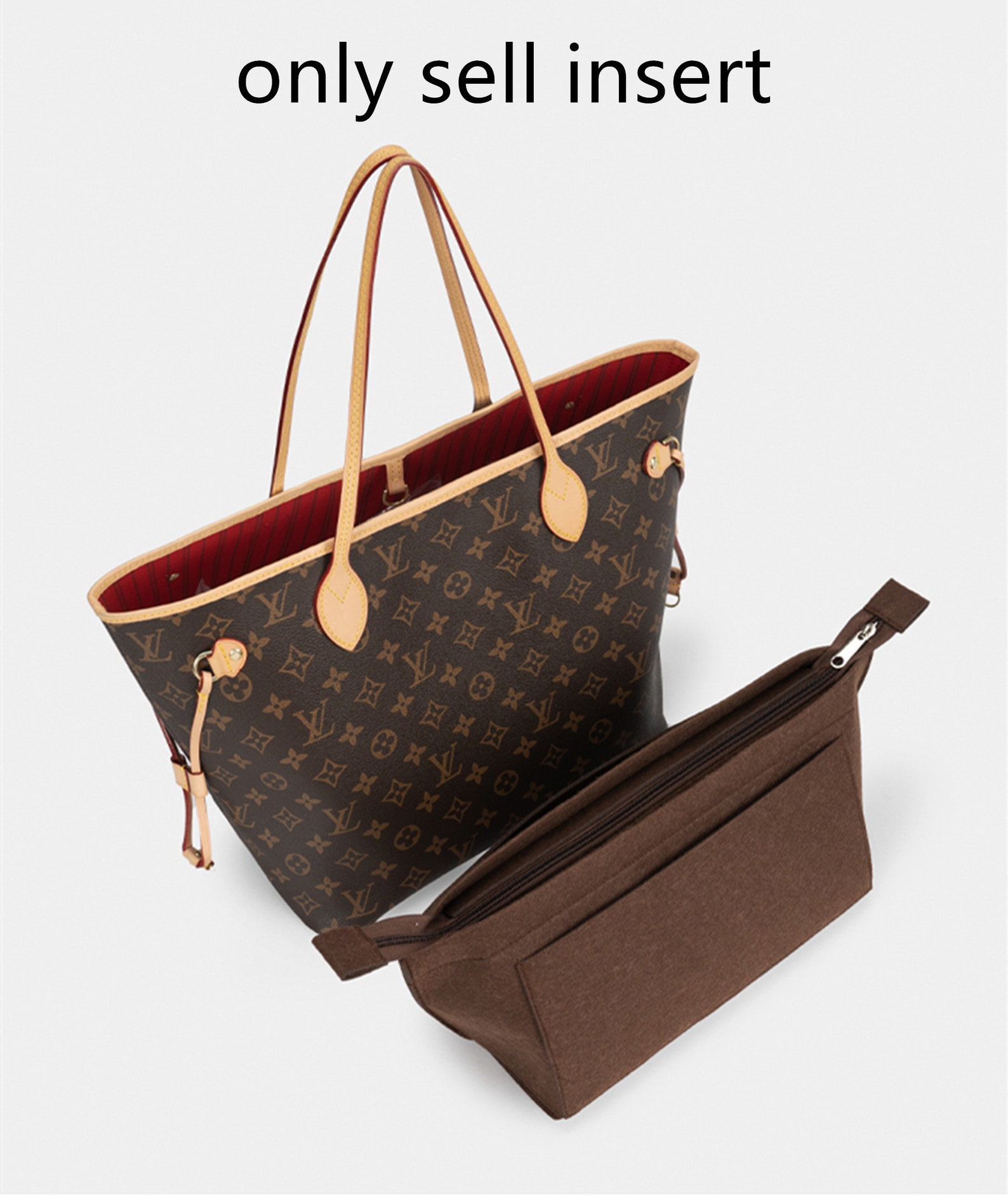 LV neverfull insert bag for LV neverfull Etsy